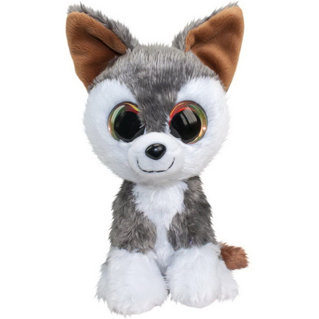 М'яка іграшка Lumo Stars Вовк Hukka 15 см (54987) - зображення 1