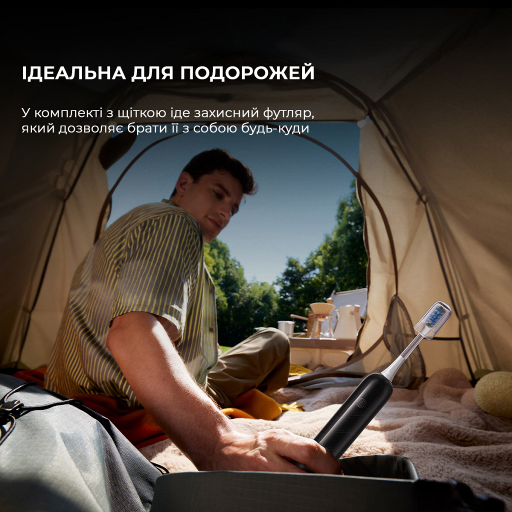 Електрична зубна щітка MOVA Fresh Black (ATB13A-BK) - зображення 10