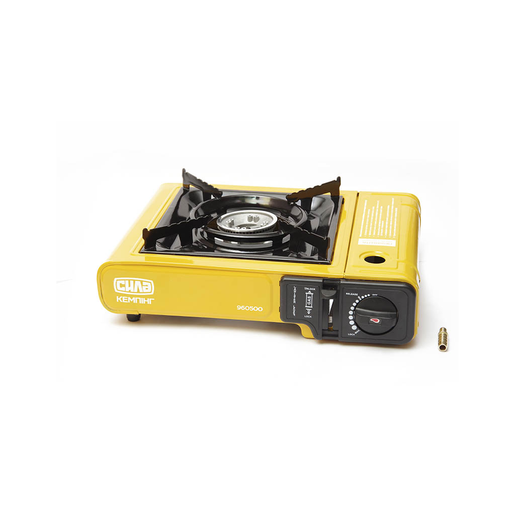 Портативна газова плитка СИЛА Сушеф з п'єзопідпалювачем (960500) - зображення 5