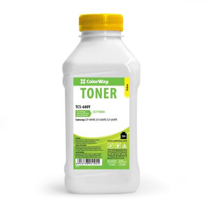 Тонер ColorWay SAMSUNG CLP-680/CLX-6260 Yellow 120g (TCS-680Y) - изображение 1
