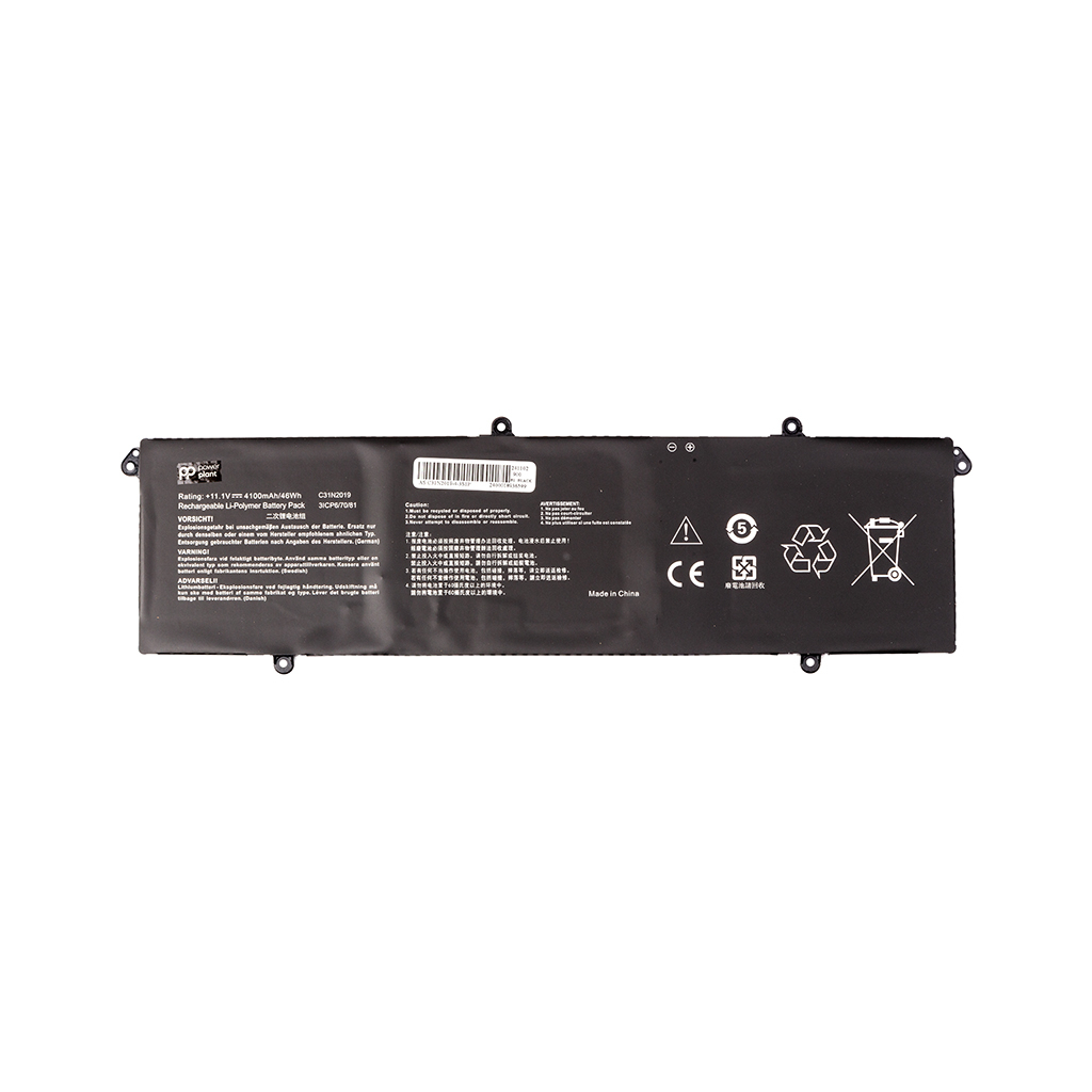Акумулятор до ноутбука ASUS VivoBook Pro 14X OLED M7400 (C31N2019) 11.1V 4100mAh PowerPlant (NB432097) - зображення 1