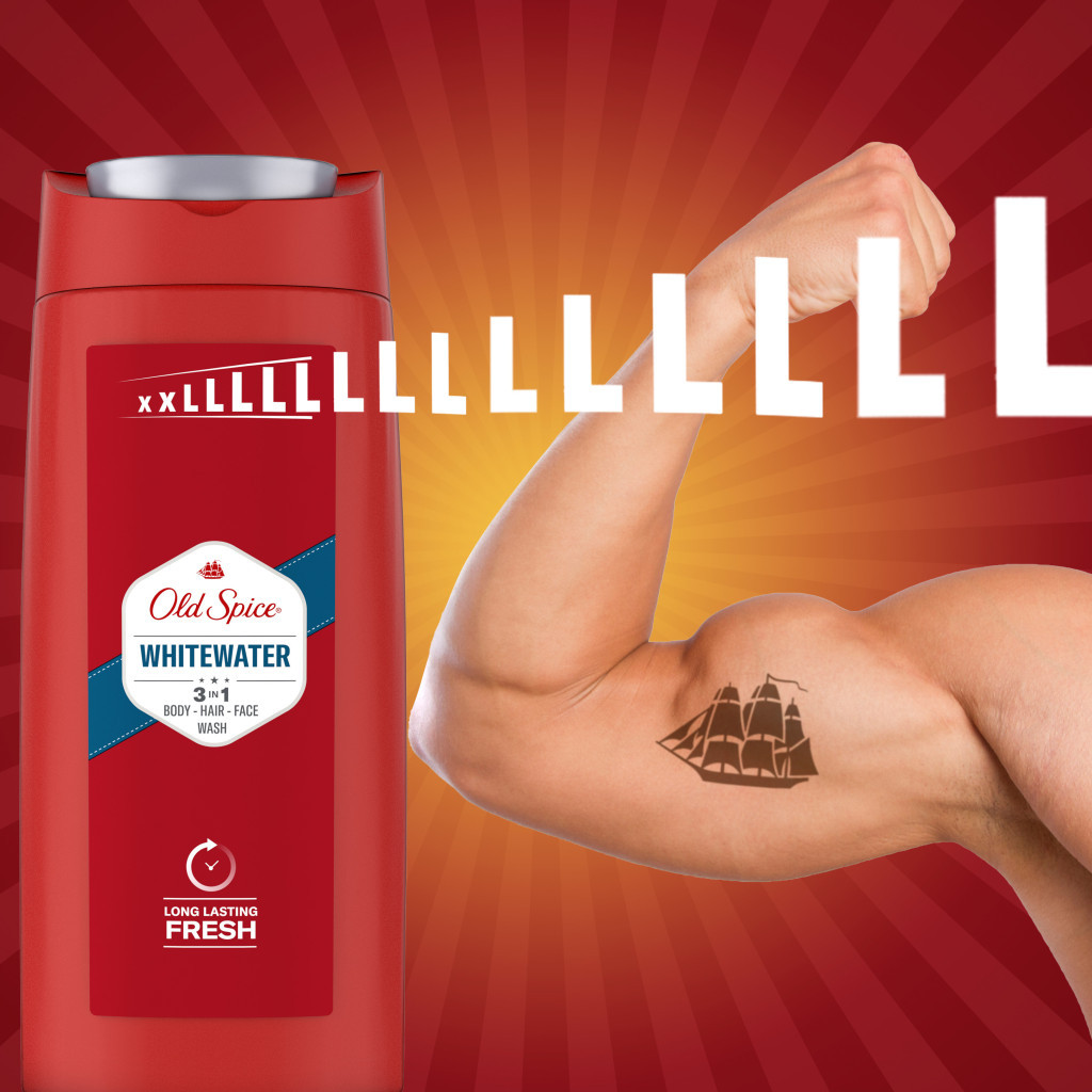 Гель для душу Old Spice Whitewater 675 мл (8006540280195) - зображення 4