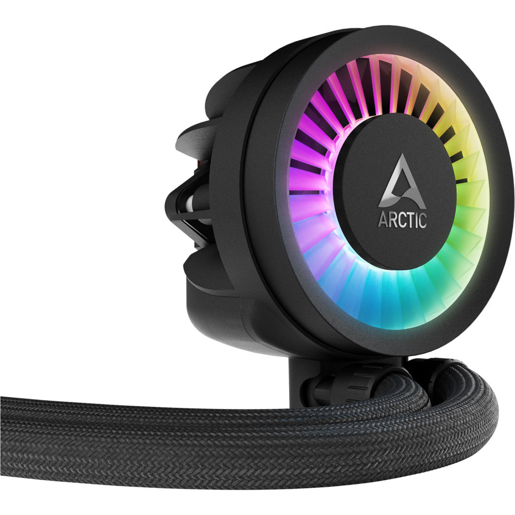 Система рідинного охолодження Arctic Liquid Freezer III - 360 A-RGB Black (ACFRE00144A) - зображення 4