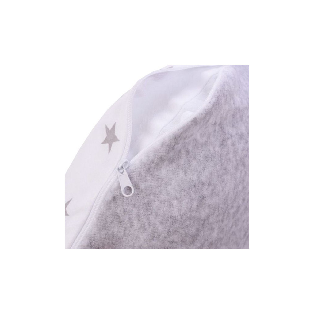 Подушка Верес для годування "Comfort Velour stars grey" 150*57 (302.02.3) - зображення 4