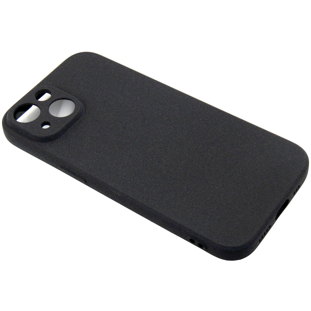 Чохол до мобільного телефона Dengos Carbon iPhone 15 (black) (DG-TPU-CRBN-189) - зображення 3