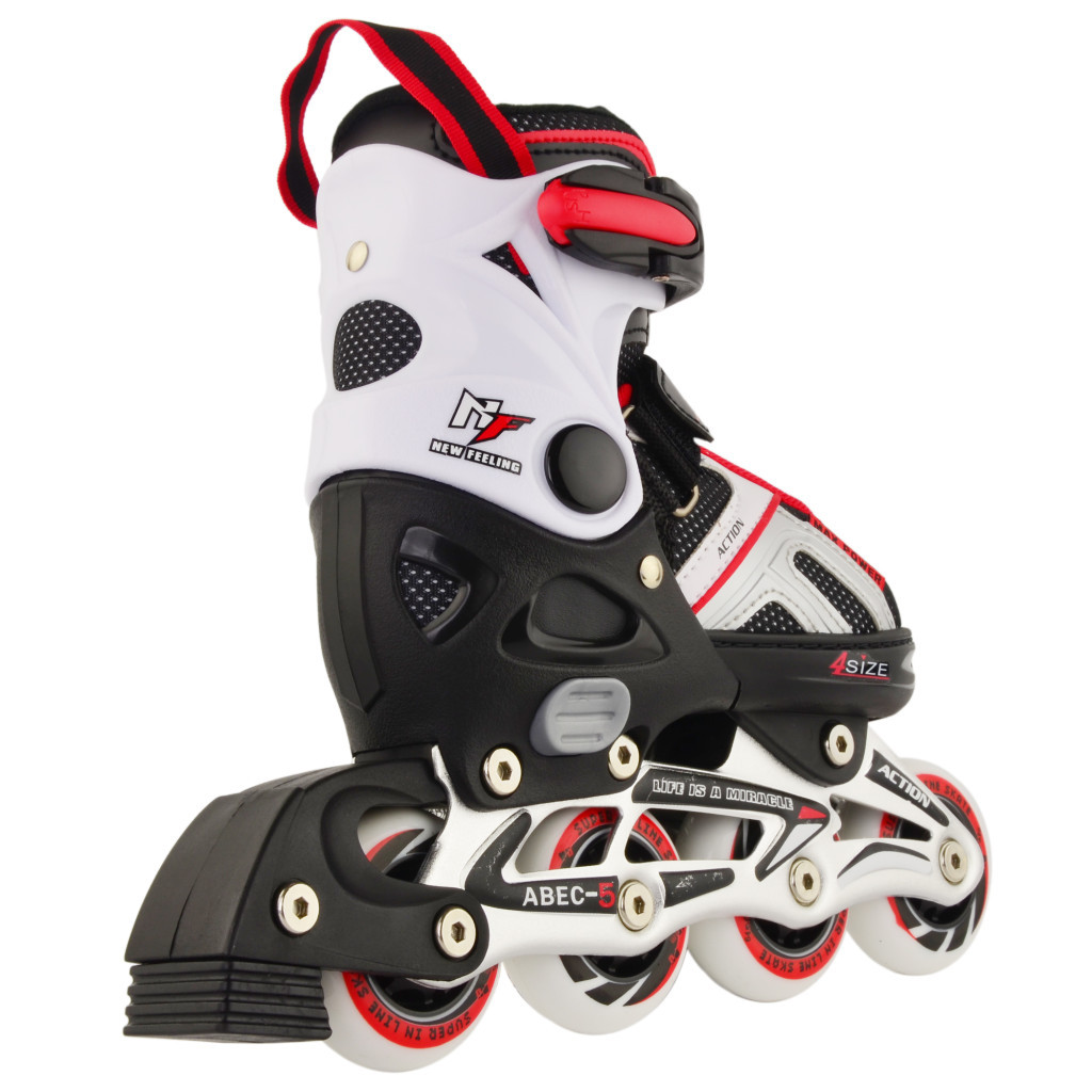 Роликові ковзани Action Danny Червоні 37-40 (PW-126B-79/Red/37-40) - изображение 6