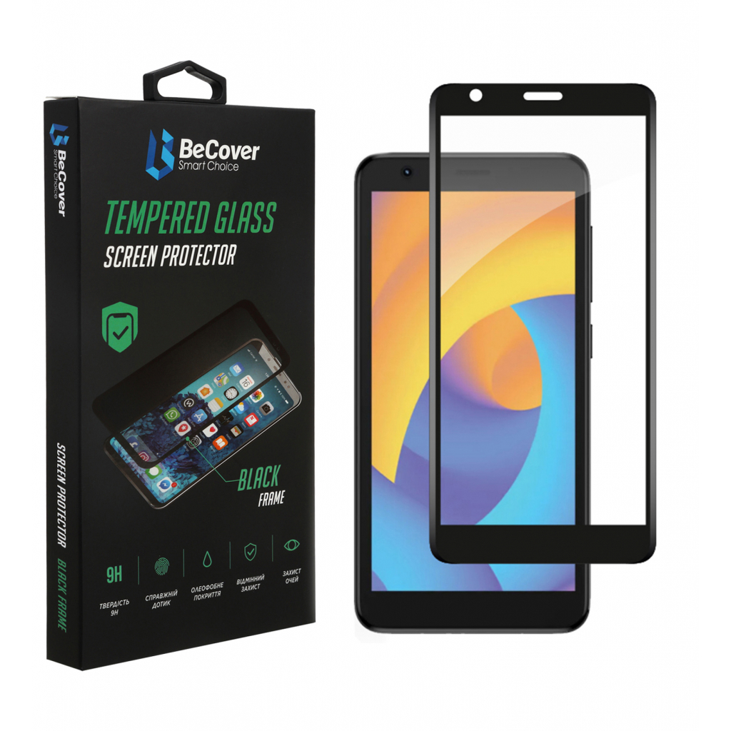 Скло захисне BeCover ZTE Blade L9 Black (706916) - зображення 1