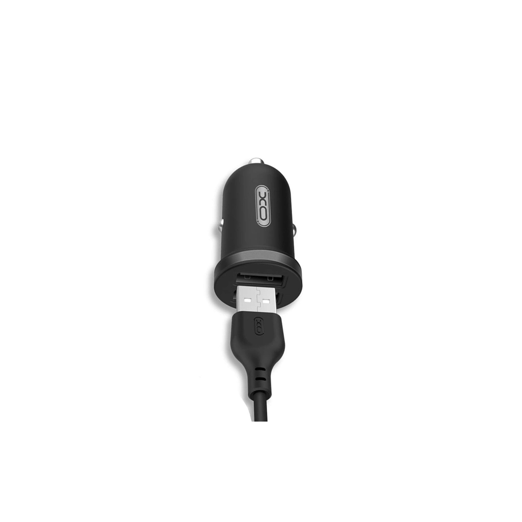 Зарядний пристрій XO 2xUSB 2.1A + cable USB to Micro 5P black (TZ08-M-BK) - зображення 3