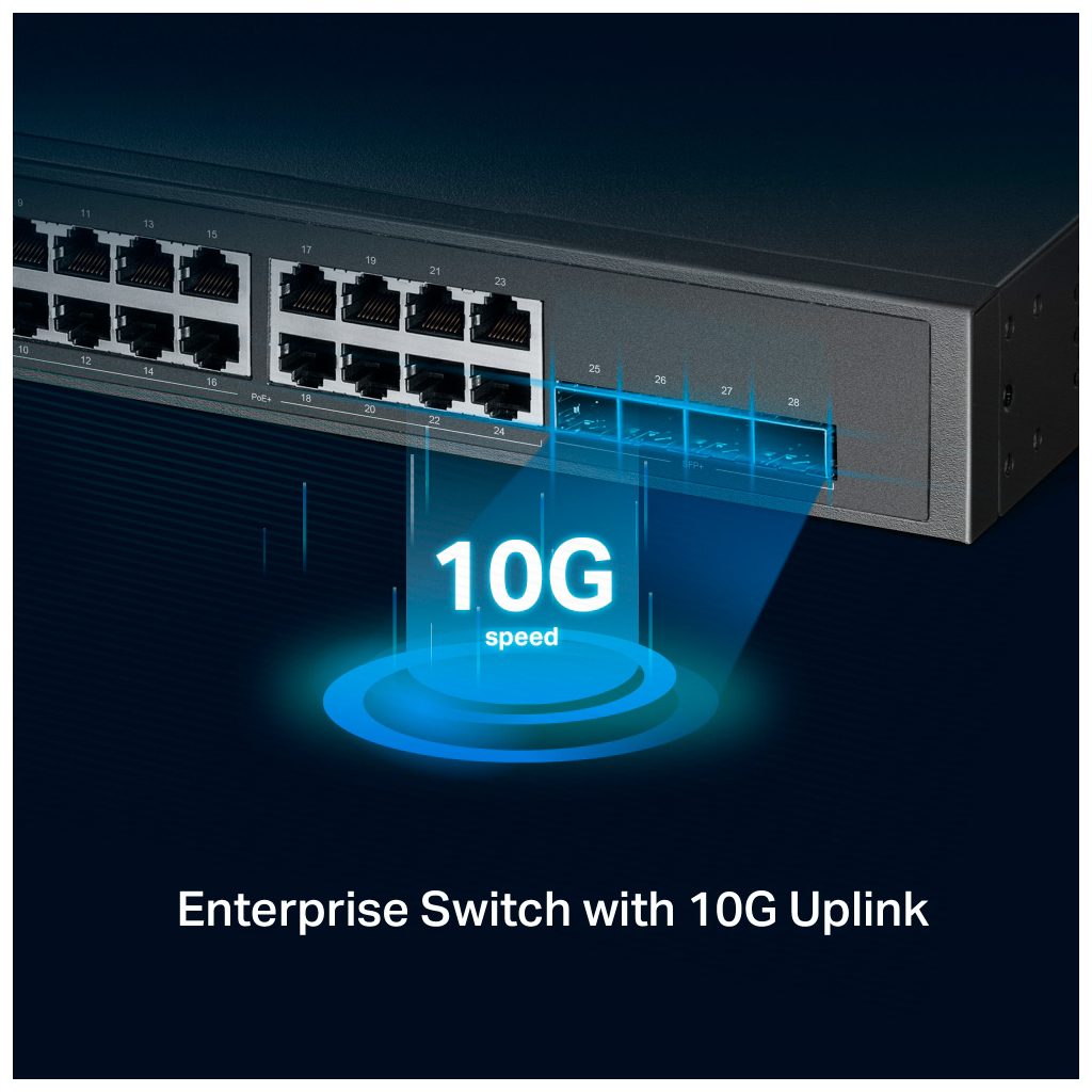 Комутатор мережевий TP-Link SG3428XPP-M2 - зображення 6
