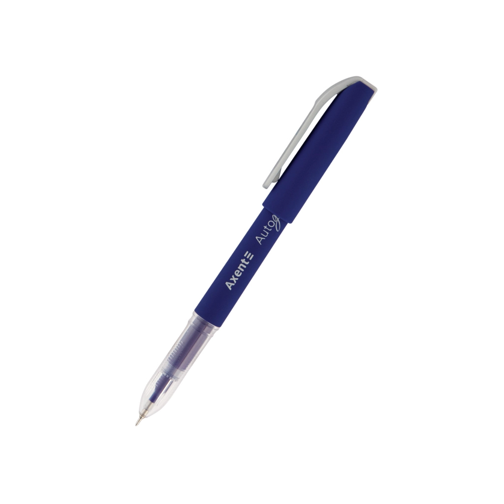 Ручка гелева Axent Autographe 0.5 мм Синя (AG1007-02-A) - зображення 1