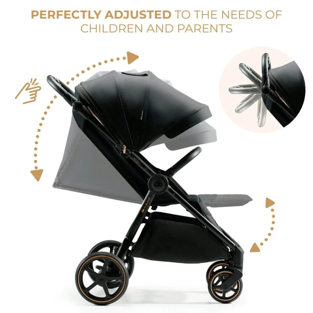 Коляска Kinderkraft Mitzy Ink Black (KSMITZ00BLK0000) (5902533924370) - зображення 7