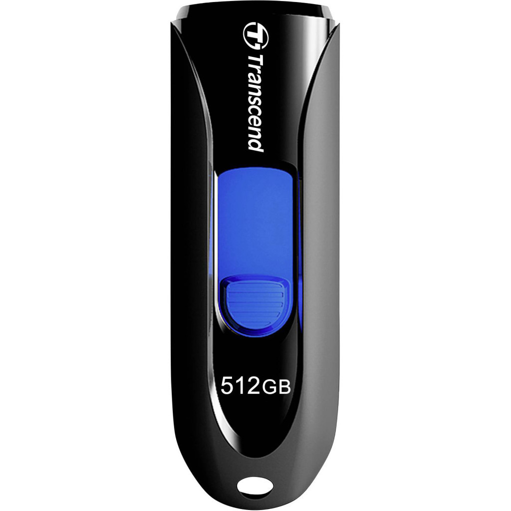 USB флеш накопичувач Transcend 512GB JetFlash 790 Black USB 3.1 (TS512GJF790K) - зображення 2