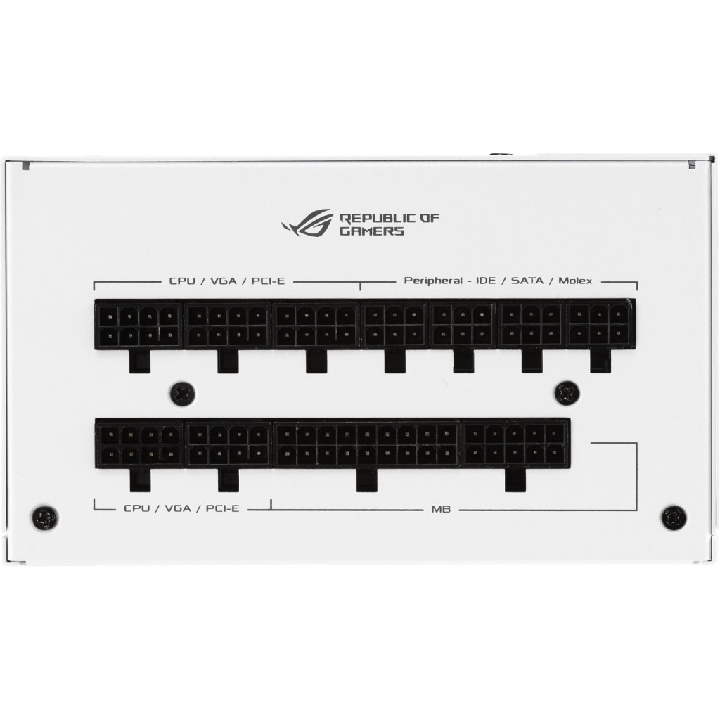 Блок живлення ASUS 850W ROG STRIX 80+ Gold White (90YE00A4-B0NA00) - зображення 3