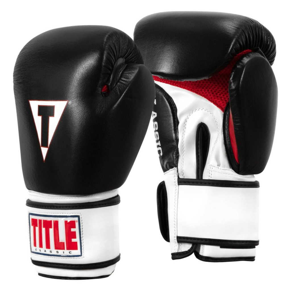 Боксерські рукавички Title Classic Leather 2.0 Black/White/Red XL 16 oz (CSBGL2 X BK/WH/RD) - зображення 9