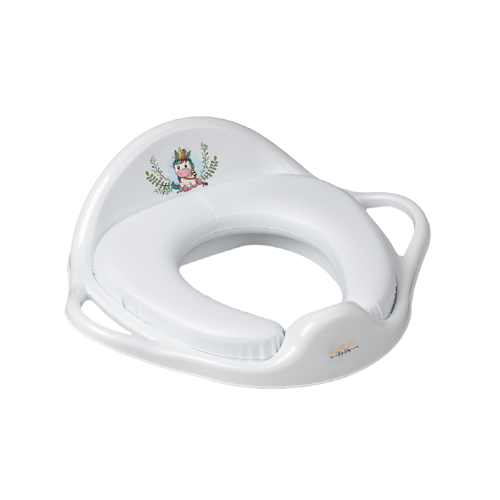 Накладка на унітаз Tega Baby WILD&FREE UNICORN white (DZ-020-103) - зображення 1