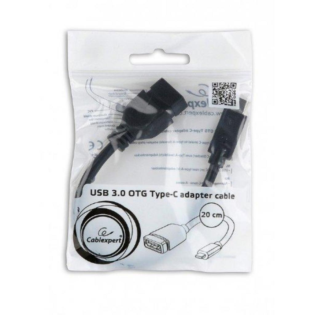 Перехідник OTG USB 3.0 AF to USB-C 0.2m Cablexpert (A-OTG-CMAF3-01) - зображення 2