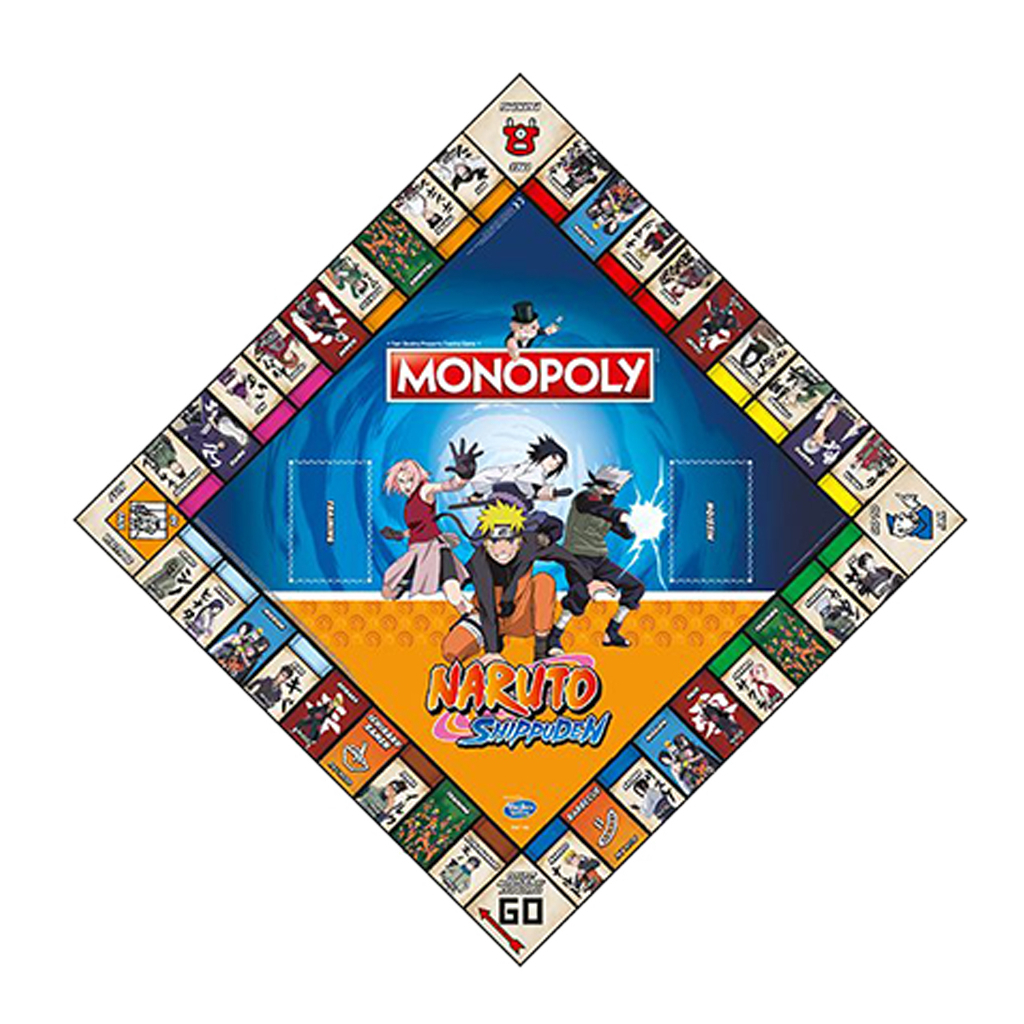 Настільна гра Winning Moves Naruto Monopoly (WM00167-EN1-6) - зображення 2