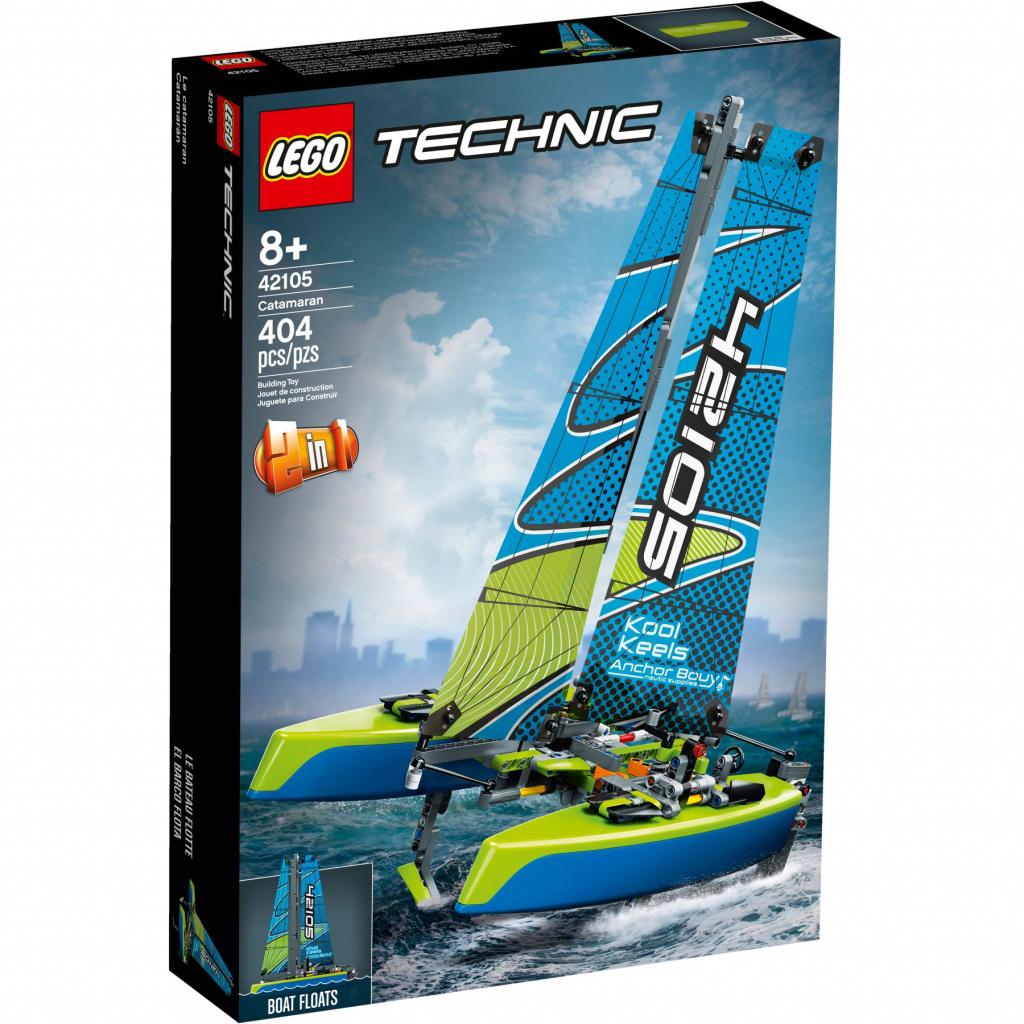 Конструктор LEGO Technic Катамаран 404 деталі (42105) - зображення 1
