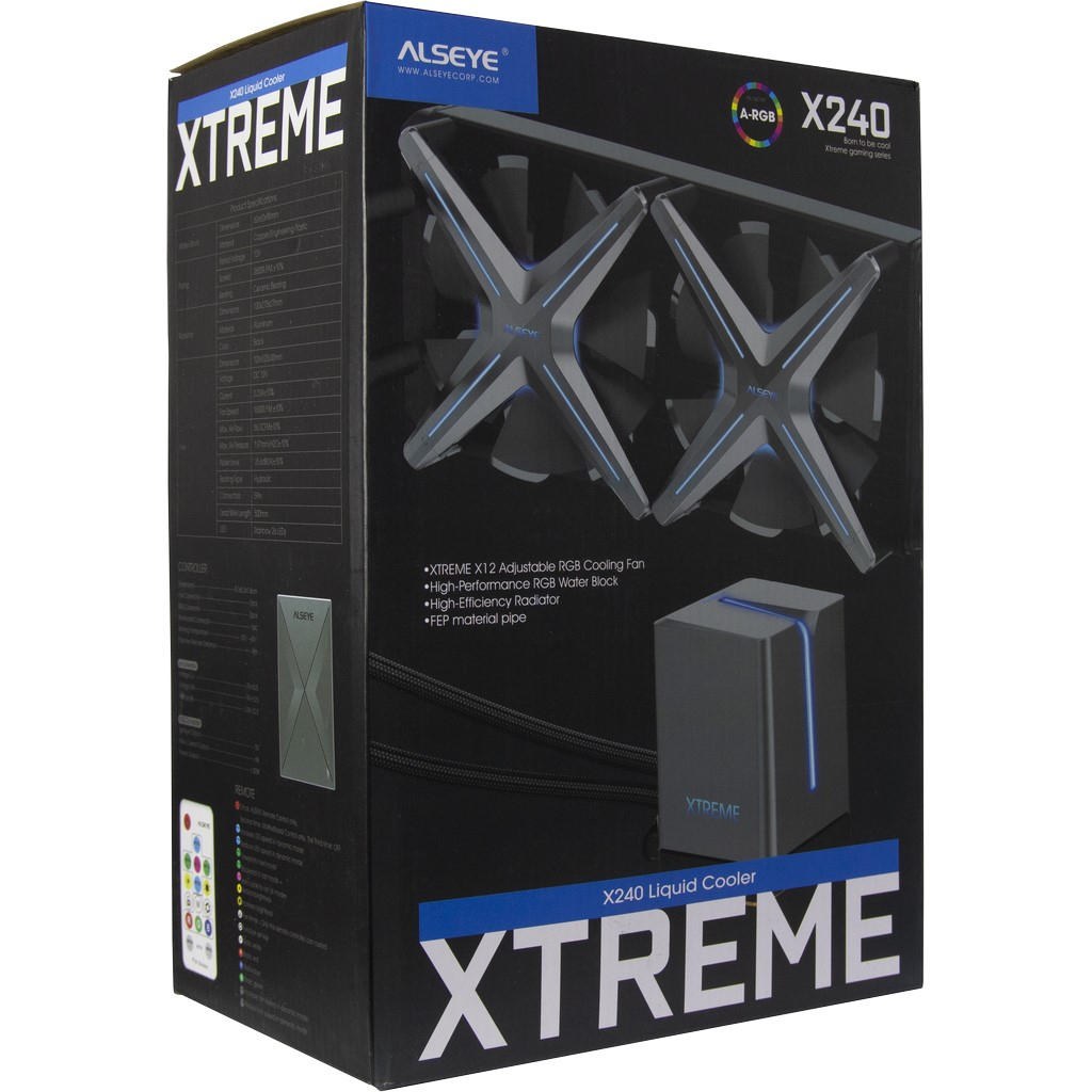 Система рідинного охолодження Alseye X240 (AS.02.03.0005) - зображення 10