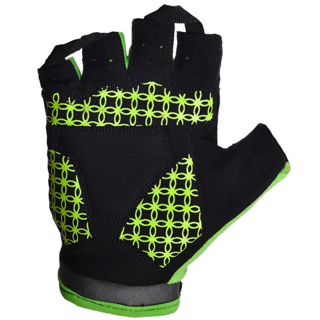 Велорукавиці PowerPlay Women 5284 Green XS (5284B_XS_Green) - изображение 3