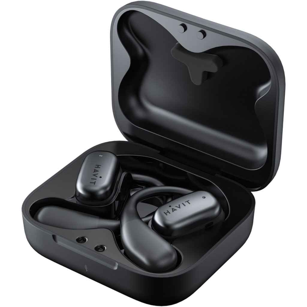Навушники Havit OWS902 TWS Black (6939119067236) - зображення 1