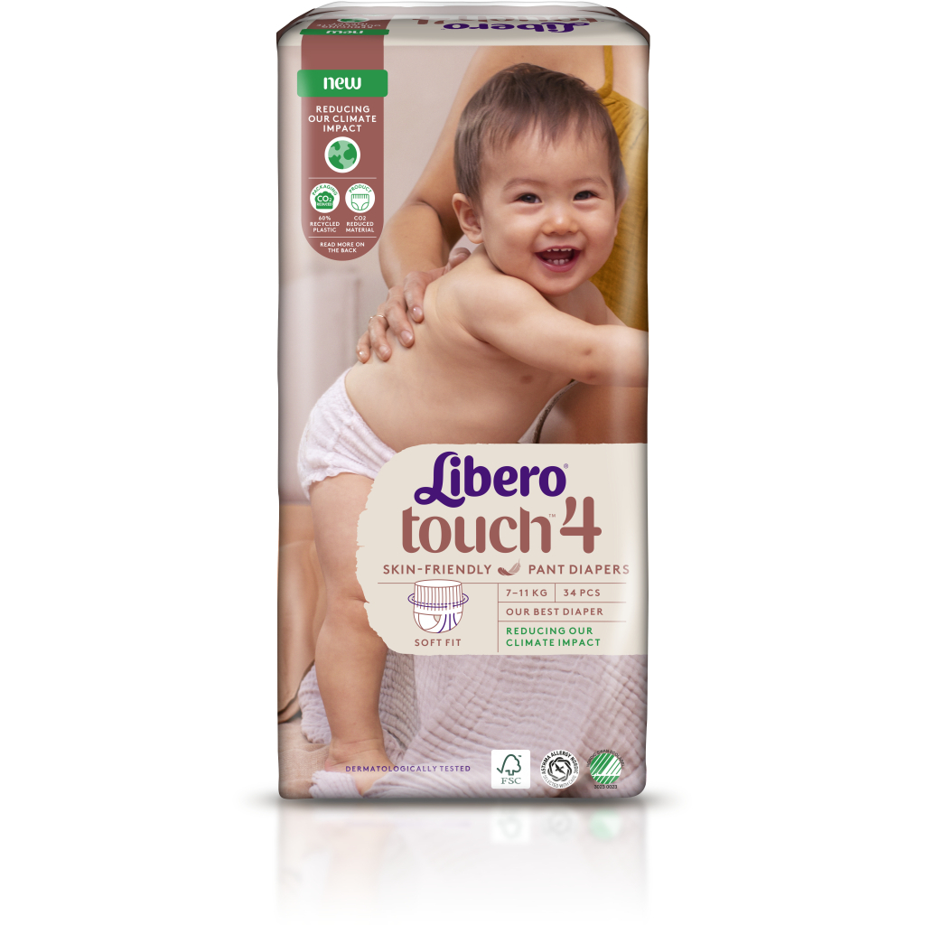 Підгузки Libero Touch Pants Розмір 4 (7-11 кг) 34 шт (7322541739991) - зображення 2