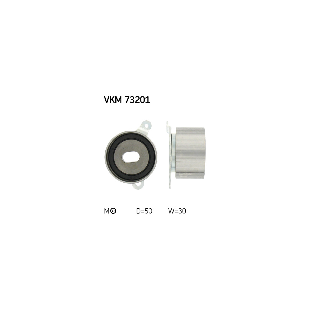 Ролик натягувача ременя SKF VKM 73201 - зображення 1