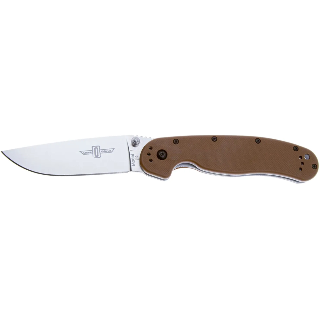 Ніж Ontario Knife RAT I D2 Coyote Brown (ON8867CB) - зображення 1