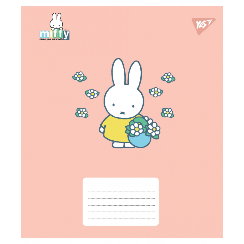 Зошит Yes Miffy Playfull А5 24 аркушів лінія (767637) - зображення 3