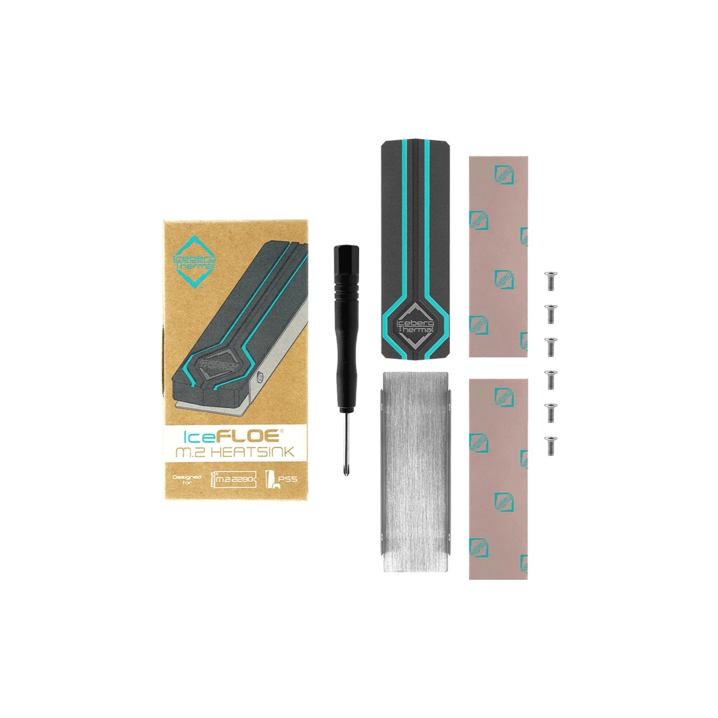 Радіатор охолодження Iceberg Thermal IceFLOE M.2 Heatsink (IFM2HS-D0A) - изображение 5