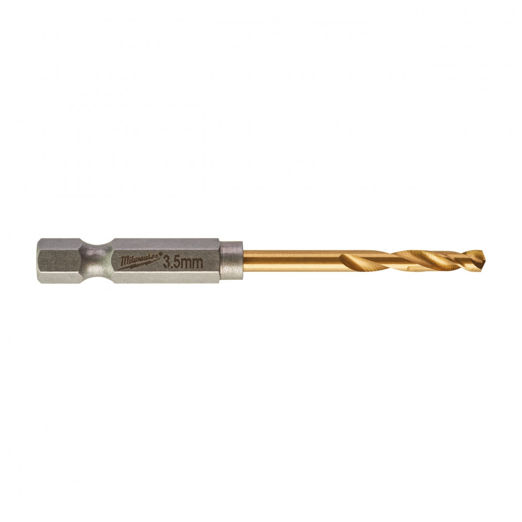 Свердло Milwaukee по металу RedHEX HSS-G TiN, 3,5 мм (2шт) (48894707) - зображення 2