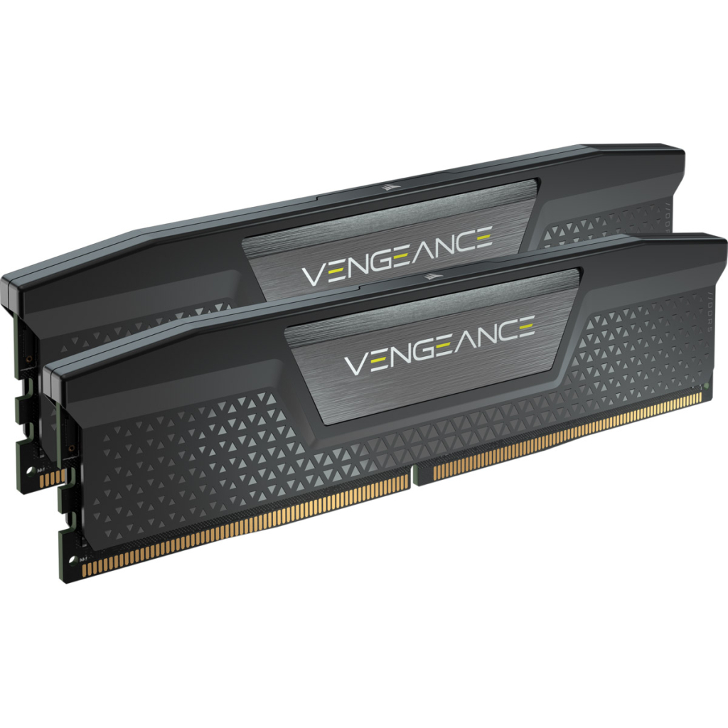 Модуль пам'яті для комп'ютера DDR5 64GB (2x32GB) 6000 MHz Vengeance Black Corsair (CMK64GX5M2B6000C40) - зображення 2