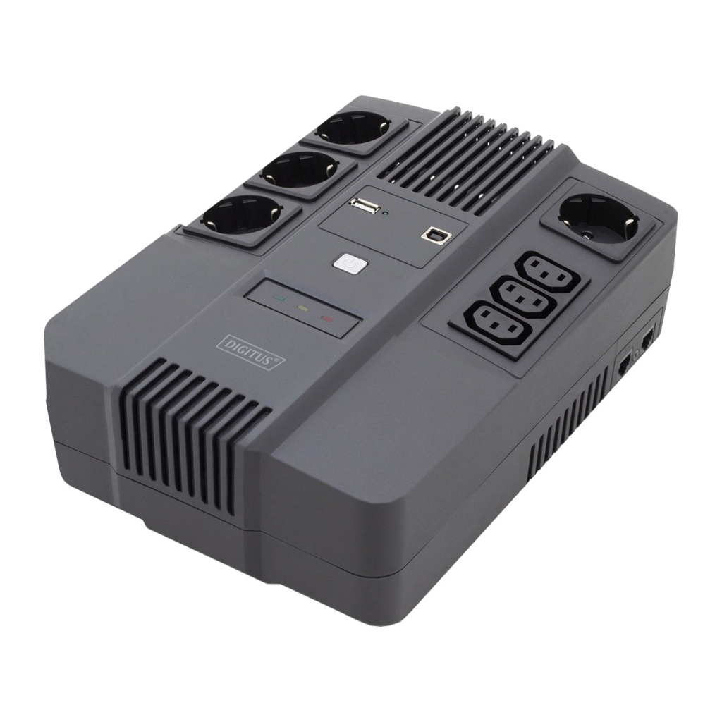 Пристрій безперебійного живлення Digitus 600VA DN-170110 - зображення 1