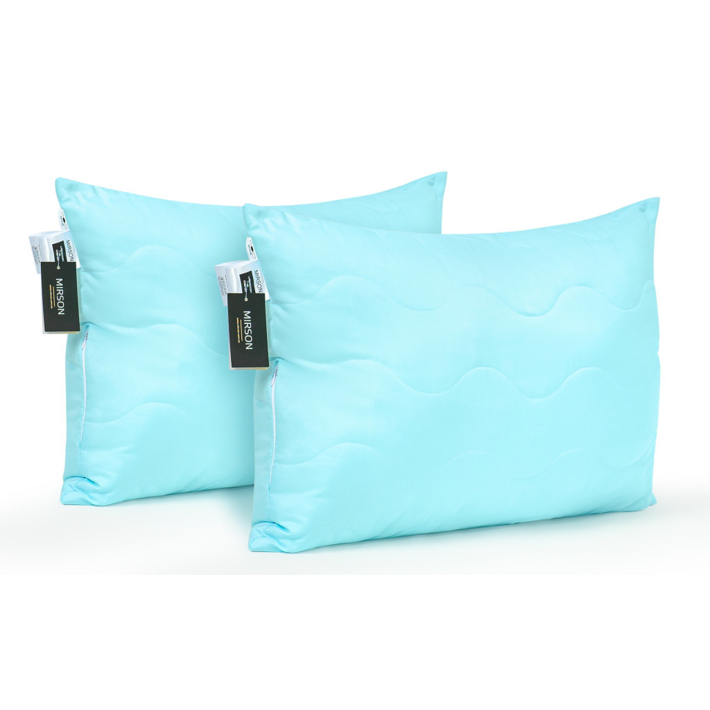 Ковдра MirSon Набір з Тенселем Всесезонний №1673 Eco Light Blue (2200002657730) - зображення 6