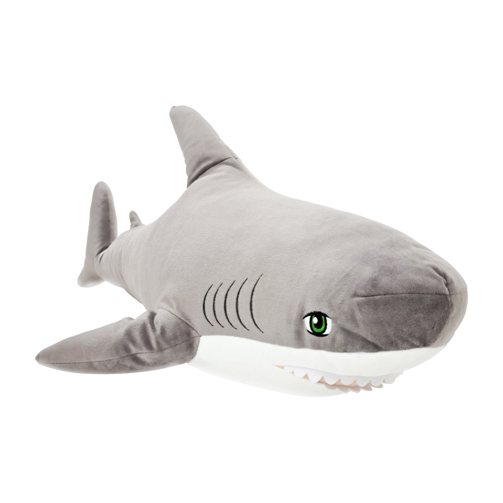 М'яка іграшка WP Merchandise Shark grеy (Акула сіра) 80 см (FWPTSHARK22GR0080) - зображення 2