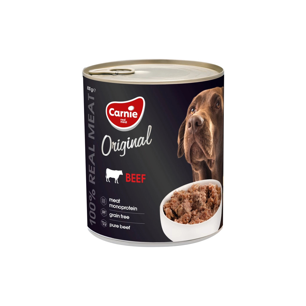 Консерви для собак Carnie Original Mono Protein Яловичина 800 г (4820255193465) - зображення 1