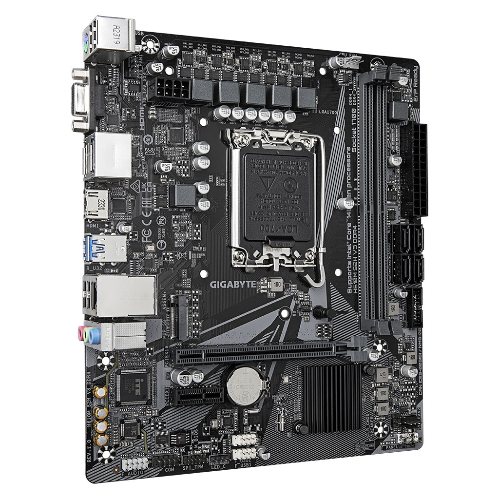 Материнська плата GIGABYTE H610M S2H V3 DDR4 - зображення 2