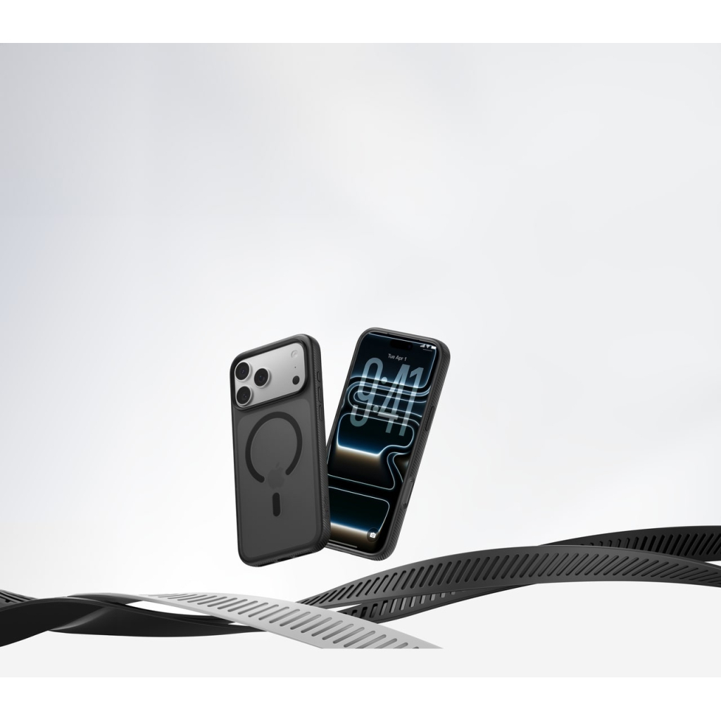 Чохол до мобільного телефона Belkin Magnetic Protective Grip iPhone 17 Pro Black (MSA035HQBK) - зображення 11