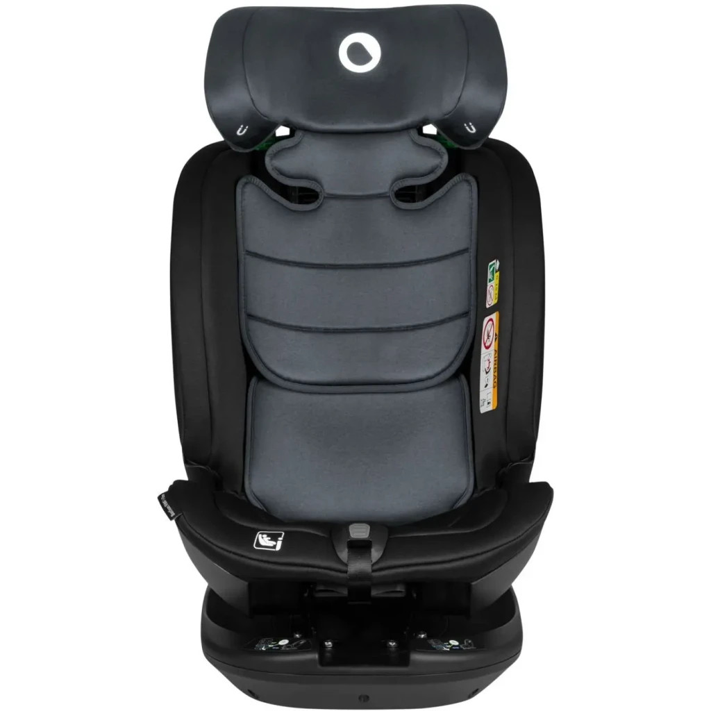 Автокрісло Lionelo Bastiaan RWF i-Size Grey Stone, чорно-сіре (LO-BASTIAAN RWF I-SIZE GREY STONE) - зображення 4