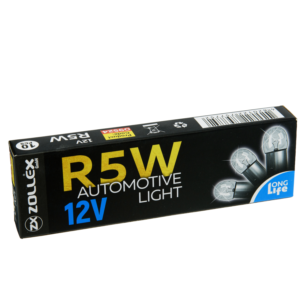 Автолампа Zollex R5W 12V - зображення 2