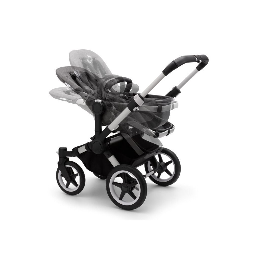 Коляска Bugaboo 2 в 1 Donkey 3 Mineral Mono Black/Taupe (180154AM01) - зображення 4