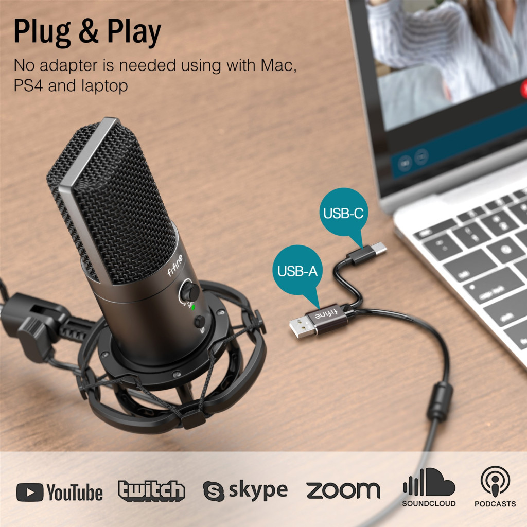 Мікрофон Fifine T683 - зображення 6