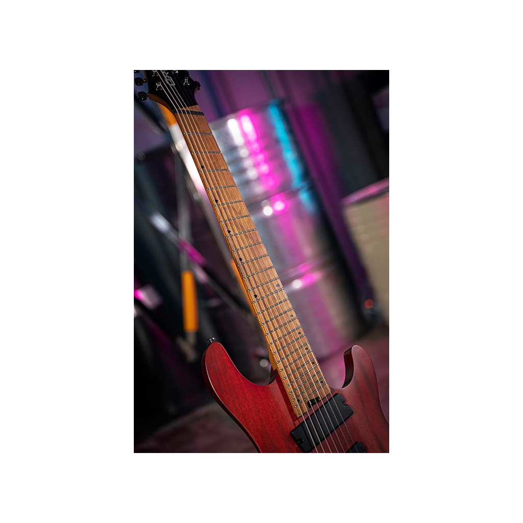 Електрогітара Cort KX307 Multi Scale Open Pore Mahogany - зображення 7