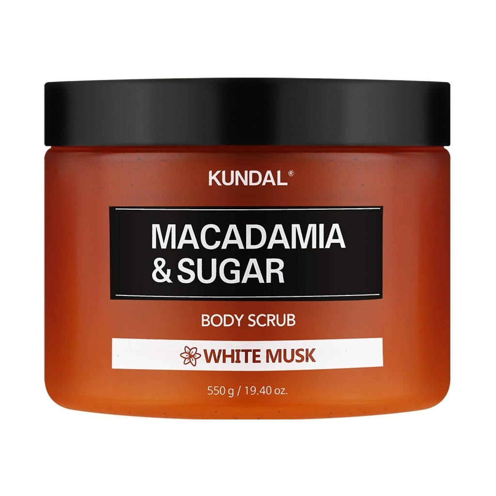 Скраб для тіла Kundal Macadamia & Sugar Body Scrub 550 г (8809568748995) - изображение 1