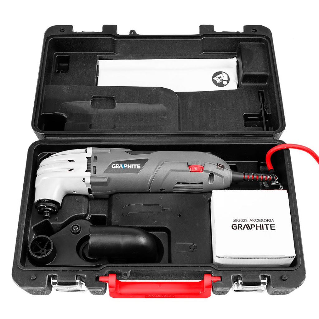 Реноватор Graphite 250W, 15000-21000об/хв, кейс (59G023) - зображення 15
