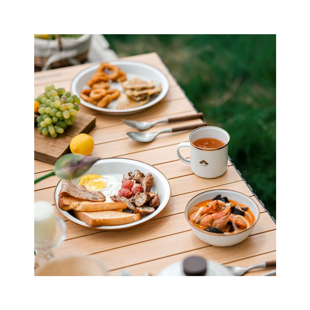 Чашка Naturehike CNK2300CW013 емальована біла (6976023923272) - зображення 2