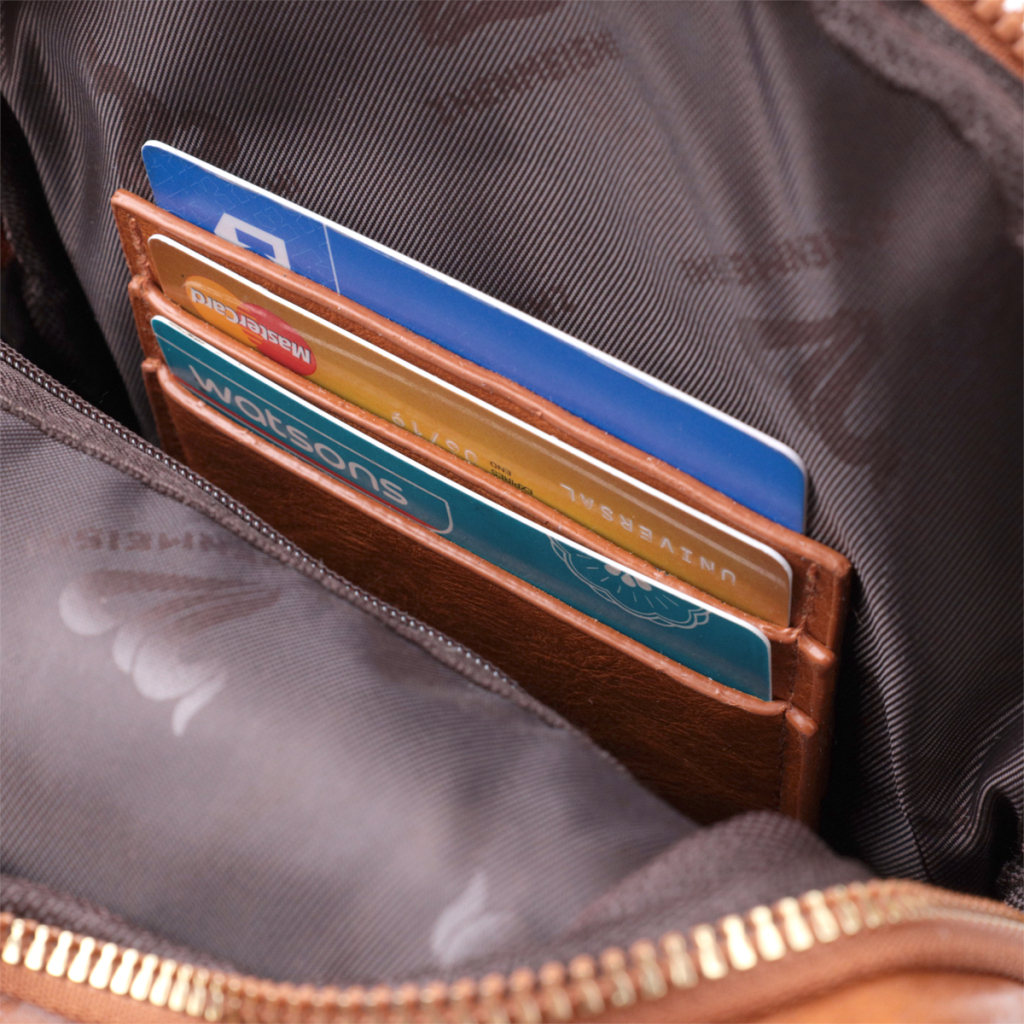 Сумка Vintage Жіноча з однією лямкою через плече з гладкої екошкіри Руда (22767) - зображення 7