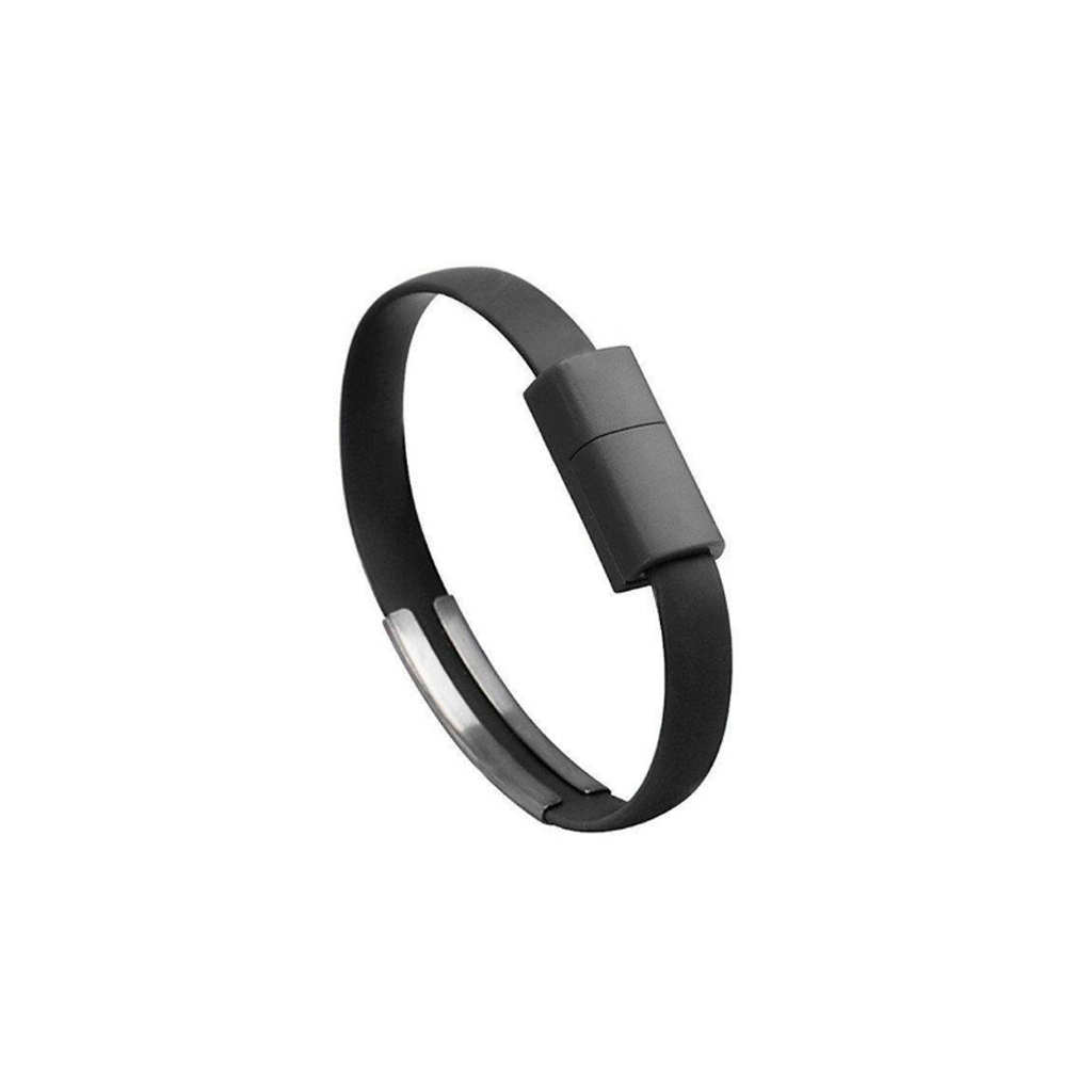 Дата кабель USB 2.0 AM to Micro 5P 0.2m браслет black Extradigital (KBU1783) - зображення 3