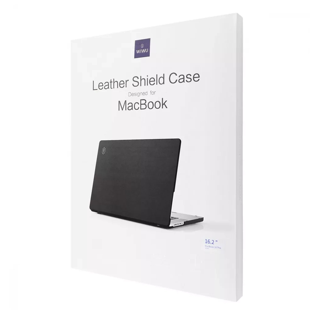 Чохол до ноутбука WIWU (накладка) 16,2 MacBook Pro (A2485) Leather Shield brown (47392) - зображення 3