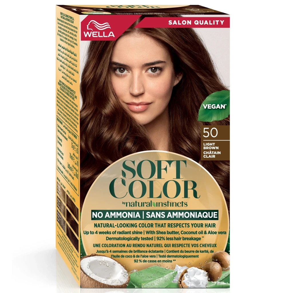 Фарба для волосся Wella Soft Color Безаміачна 50 - Світло-коричневий (3614228865821) - зображення 1